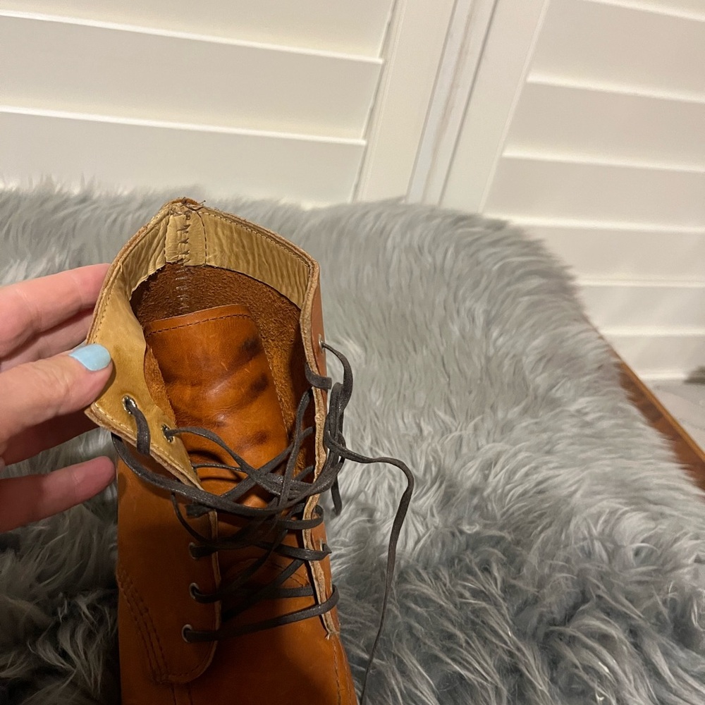 Red Wing Clara Tan Leather Ankle Boots, Women’s US size 8.5 - Picture 12 of 15